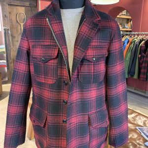 Manifattura Ceccarelli - Giacca Check Rosso e Nero