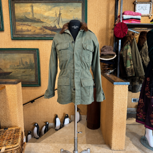 Mauro Guerresco - Field Jacket con interno di Visone