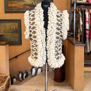 The Extreme Collection - Gilet Ricciolino Bianco e Ocra