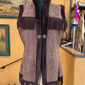 Mauro Guerresco - Gilet in Montone Testa di Moro