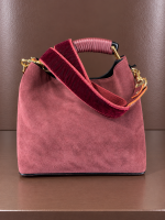 ViaMail Bag - Borsa Secchiello Camoscio Vinaccia H07